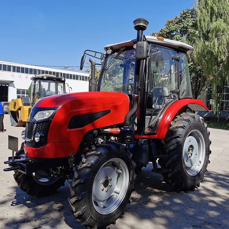 Silnik XINCHAI 80HP Maszyna ciągnika rolniczego 80 HP Mini 4-kołowy ciągnik