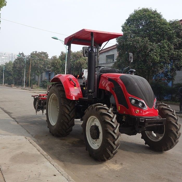 Nowy 2024 Sprzęgło napęd traktor rolniczy 110KM 120KM traktor z kołami z skrzynką biegów
