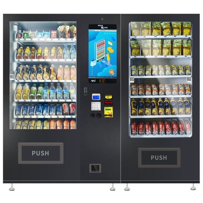 Maszyna do sprzedaży produktów dla psów, kotów i zwierząt domowych Maszyna spiralna + szafka Two In One Micron Smart