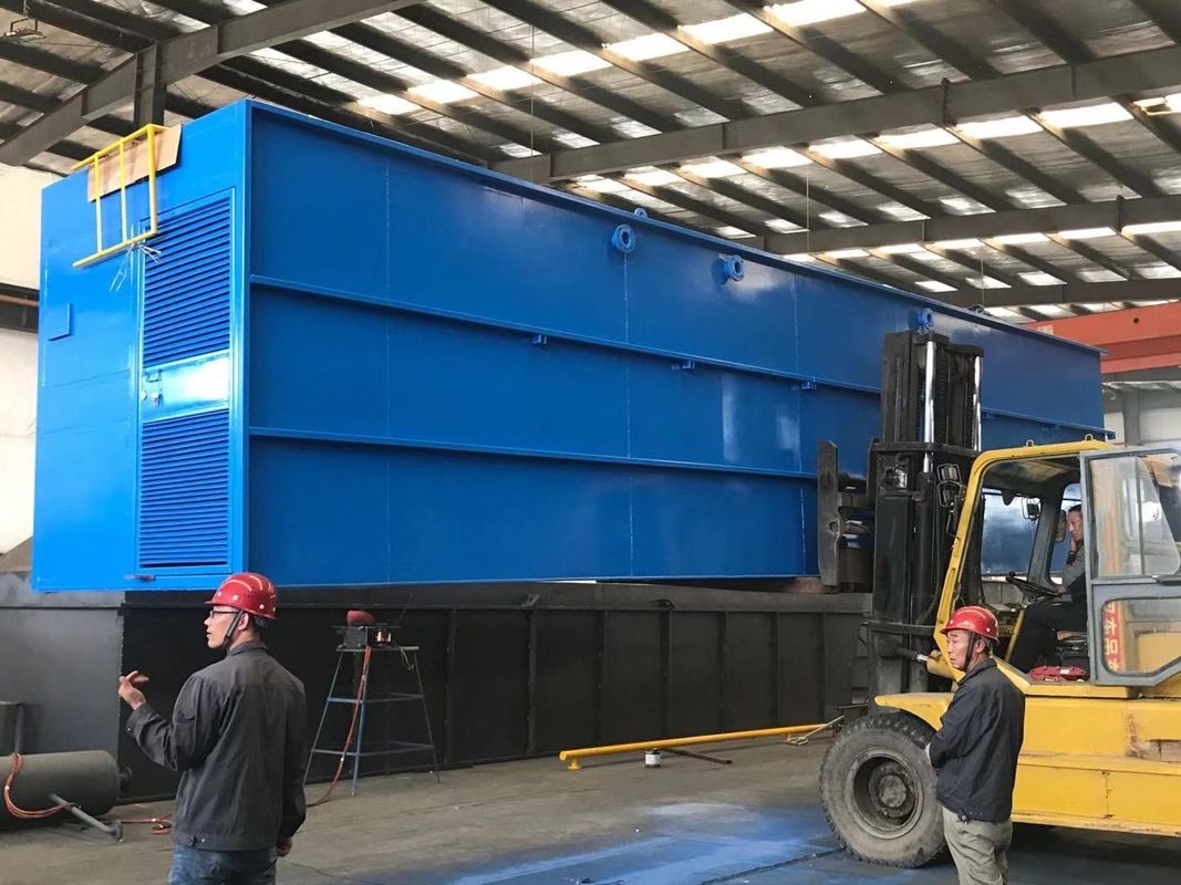 Konteneryzowane Kompaktne Mbr Mały pakiet przemysłowy Zapakowane oczyszczalnie ścieków