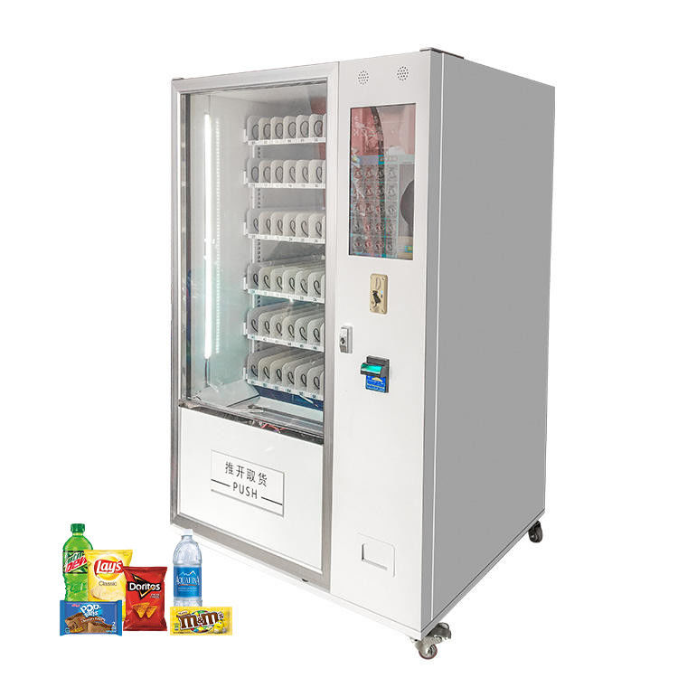 4G Wi-Fi Network Metal Vending Machine Z Niestandardową Naklejką Farbową