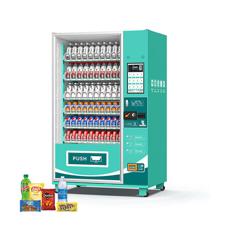 4G Wi-Fi Network Metal Vending Machine Z Niestandardową Naklejką Farbową
