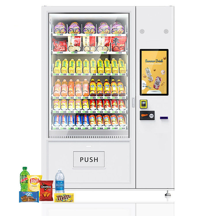 4G Wi-Fi Network Metal Vending Machine Z Niestandardową Naklejką Farbową