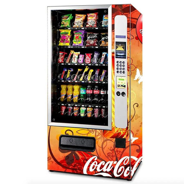Duże maszyny do sprzedaży świeżych potraw dla hoteli, stacji metra i centrów handlowych